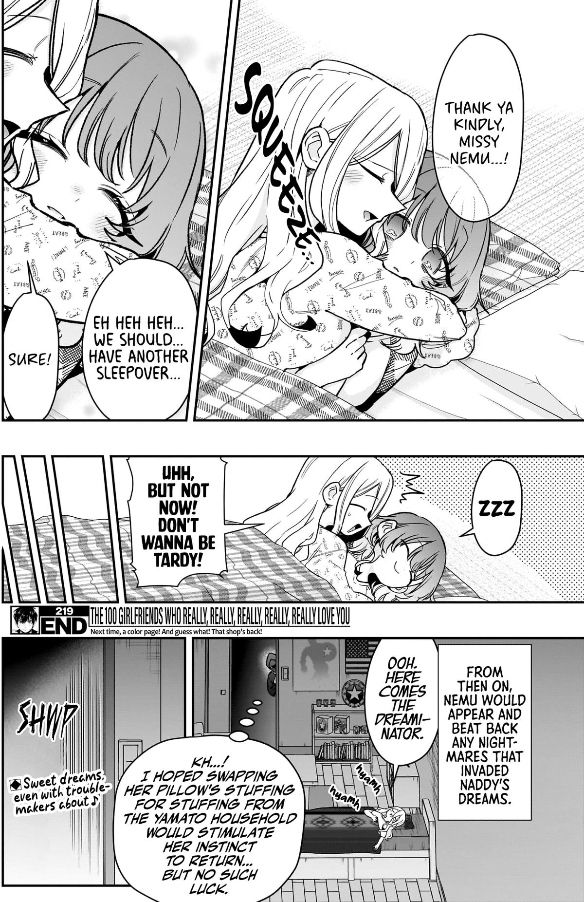 Read The 100 Girlfriends Who Really Really Really Really Really Love You Chapter 219 - the100girlfriendsmanga.com | High Quality Manga Image 21